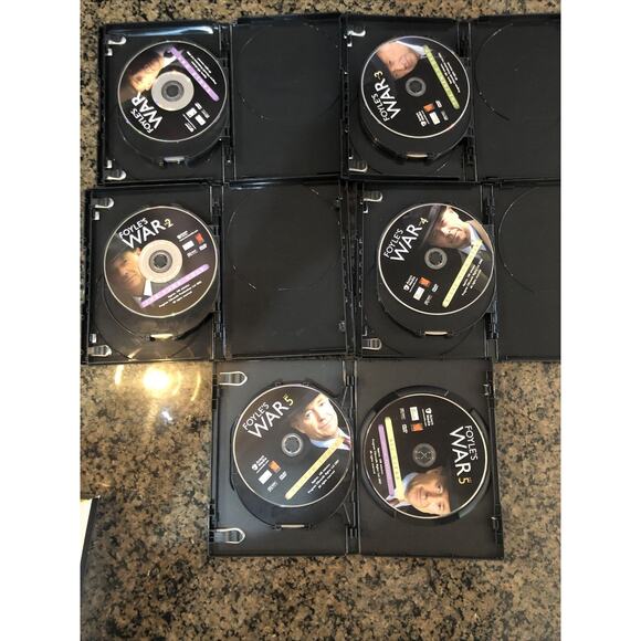 Foyle's War Series 1-5 From Dunkirk to VE-Day (19 DVD Box Set, 2009) Acorn Media - Picture 7 of 7